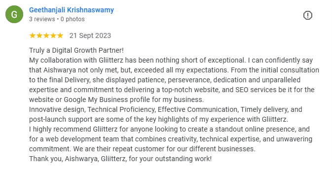 Aadhya Group of Companies Review for Gliitterz